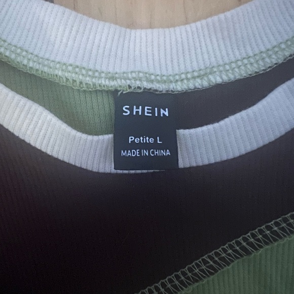 multi coloured t shirt with stitching - Picture 2 of 3